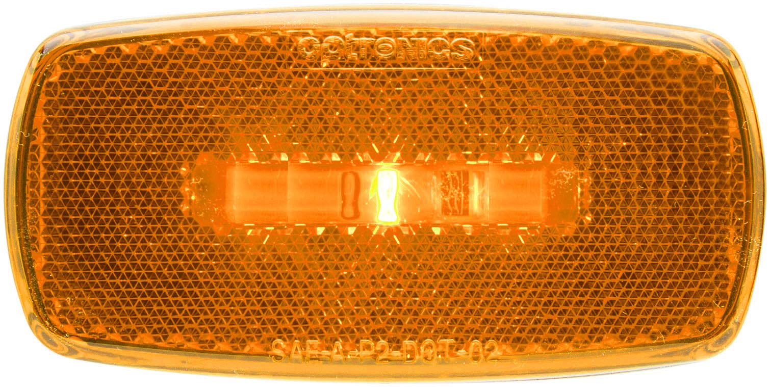 

Optronics MCL0032RBBP LED Marker/Clearance Light with Reflective Amber 1 Count (Pack of 1)