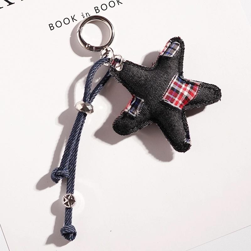 Cowboy Denim Fall Bag Charms- Decor with Cowboy for Purse Backpack DIY Accessories Bag Charm
