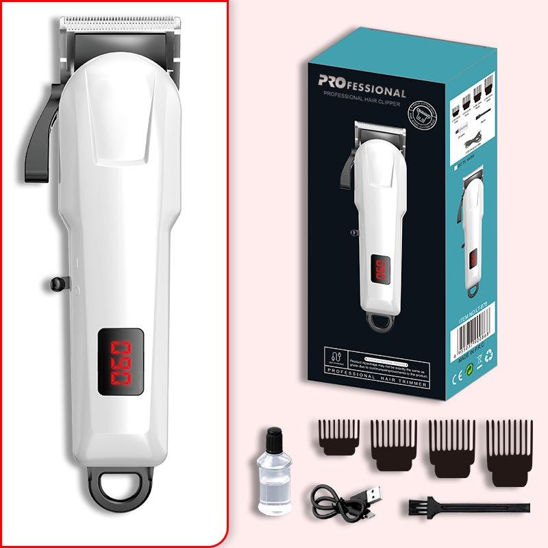 New Hair Clipper Hair Electric Hair Clipper Hair Clippers Carving Oil Head Push Bald Head Artifact Hair Clipper Hair Salon Display Electric Clipper