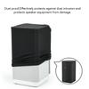 Speaker Cover Nylon Dust Proof Rain Proof Elastic Speaker Protective Cover for Indoor Outdoor Black