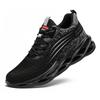 Fashion Steel Toe Safety Shoes Man Lightweight Breathable Mesh Work Shoes Protective Anti-slip Sports Safety Work Sneakers for Men Women