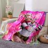 Harley Quinn's Wild Adventure T-ShirtPrint Blanket, Soft Blanket For Sofa Office Bed And Travelling Daughter Birthday Gift esj107