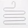 1Pc Stainless Steel Layers Pants Hanger Tie Clothes Rack Organizer Space Saver Closet Silver