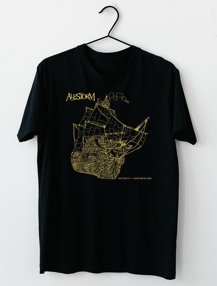 Alestorm Sunset On The Golden Age T-shirt S M L XL 2XL 3XL XL