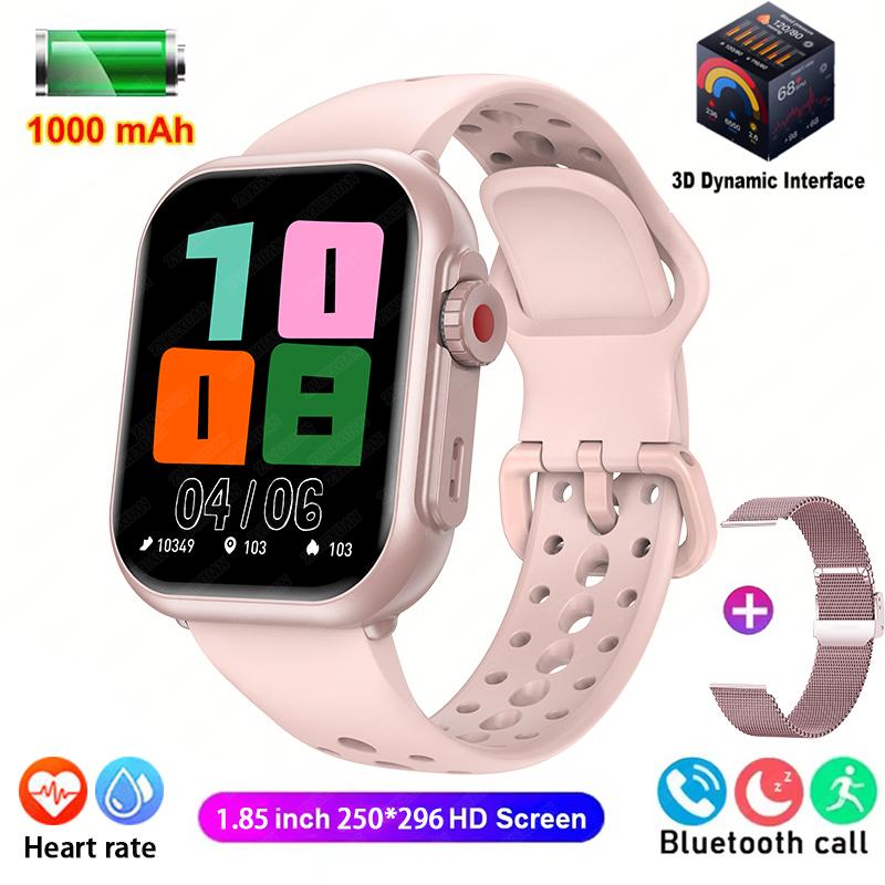 Smart Watch Ultra 2 SE Men Women 1000mAh AMOLED Heart Rate 100+Sport Bluetooth Call GPS Track Waterproof Smart Watch IOS Android