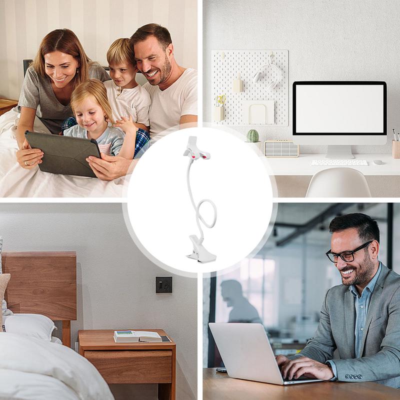 Phone Holder 360 Degree Rotating Lazy Person Holder Universal Phone Holder DIYs Flexible Gooseneck Holder With Mult