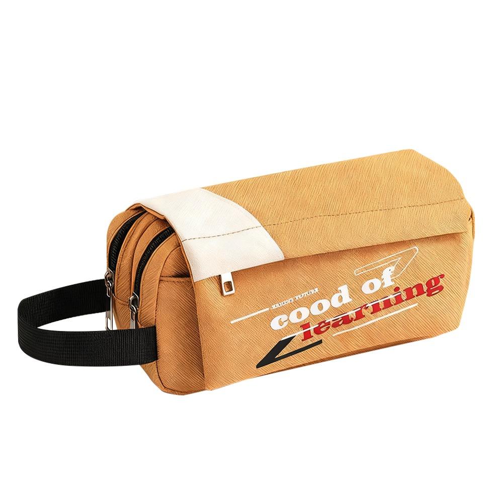 Colorful Pen Pouch Simple Stylish Pencil Case Creative Pencil Bag  School Stationery