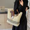 Large Capacity Straw Woven Bag Women's Shoulder Bag Tote Bag