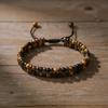 Unique Handcrafted Beaded Stretch Bracelet With Mixed Crystals Delicate Wristband For Protections And Wellness
