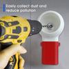1Pcs Electric Drill Dust Cover Plastic Drill Saw Dust Bowl Swarf Collector Drill Dust Catcher Hole Opener Collection Bowl