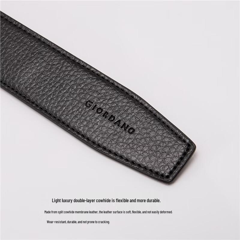 Giordano Men s Business Leather Belt with Automatic Buckle M