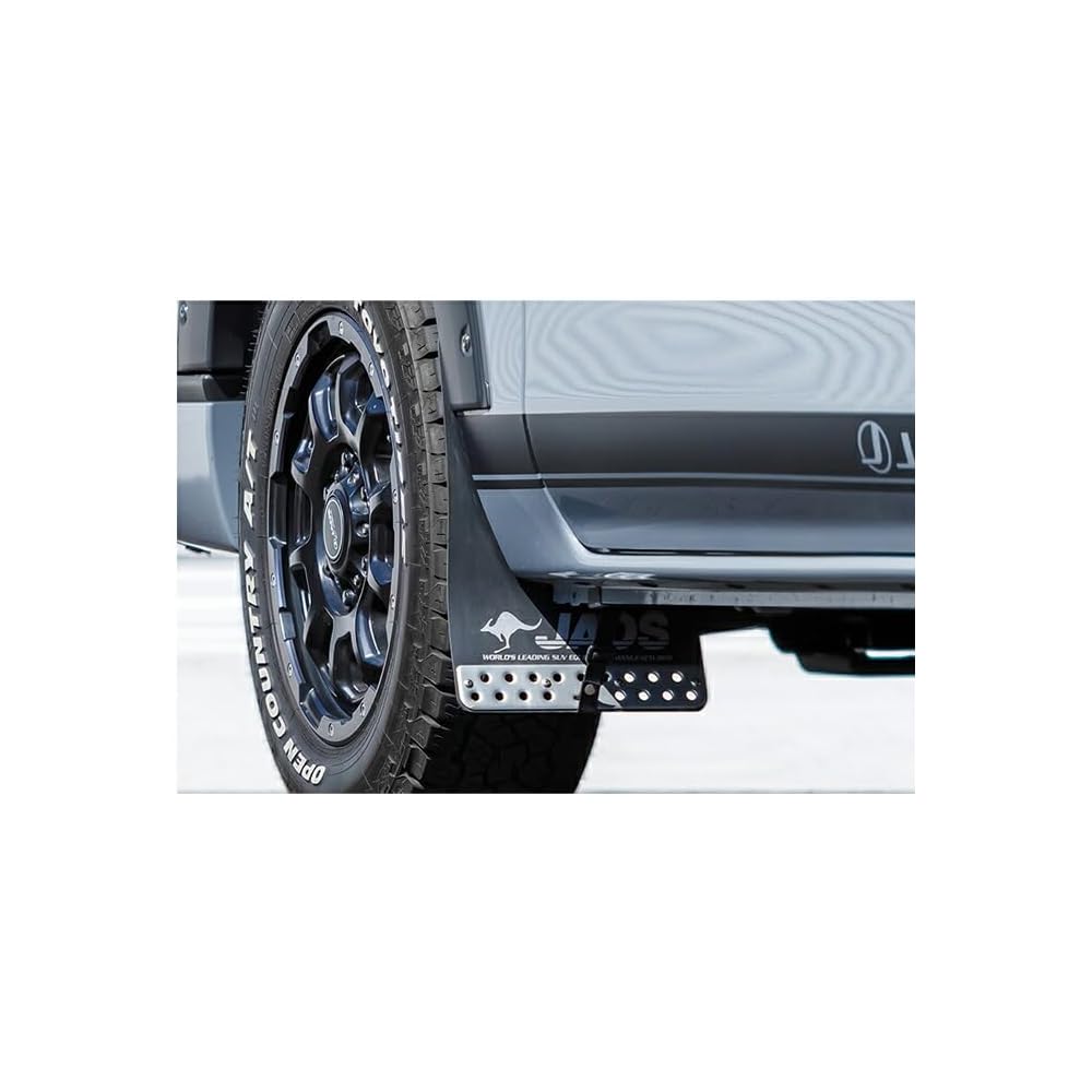 JAOS Mud Guard III Front Set, Black, for Nissan Caravan E26 Series (B622482F)