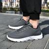 Spring and Autumn Black Casual Men's Outdoor Sports Non-slip Wear-resistant Shoes Waterproof and Breathable Running Shoes Student Lightweight Shoes