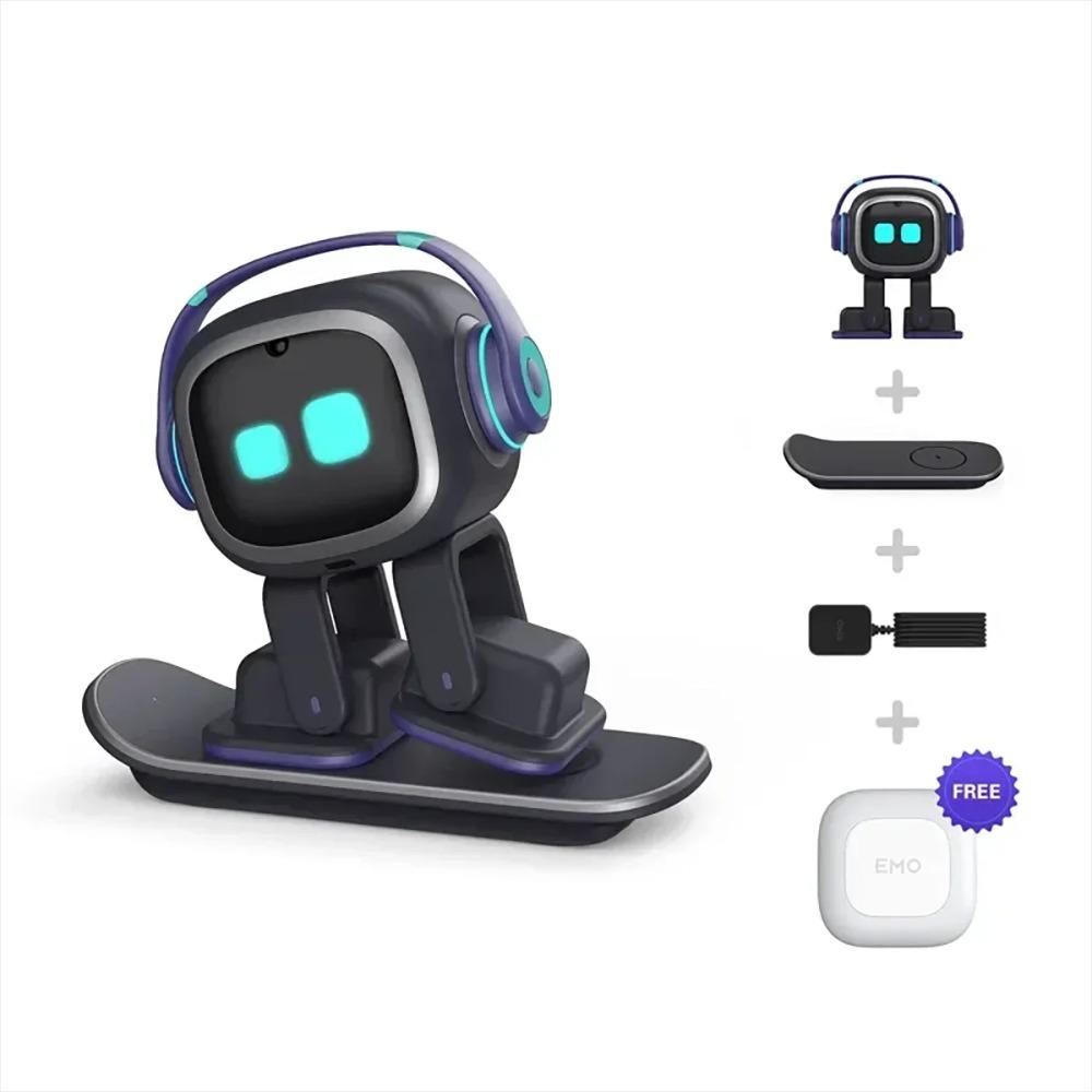 Tuya EMO intelligenza Robot AI Giocattolo Compagno Intelligente Emotivo di Robot per Animali Domestici Interattivo Vocale AI Giocattoli da Scrivania Regali 2026