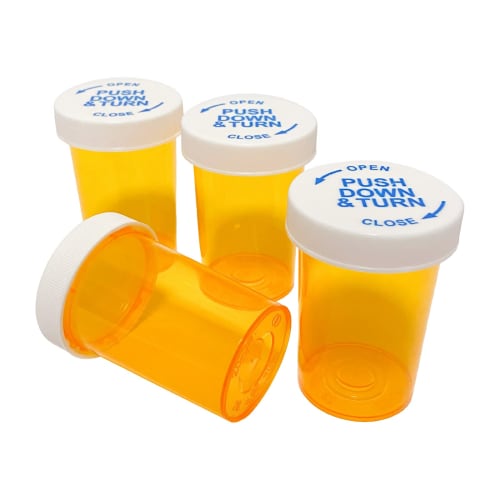 

[Produced by a Pharmacist] Pharmee Pill Case, Medicine Case, International, Child Lock (Set of 4, 80mL) (Each holds approximately 220 tablets)