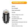 Autoladegerät Aluminiumlegierung PD30W Mini Pull Ring 100W Autoladegerät Zigarettenanzünder