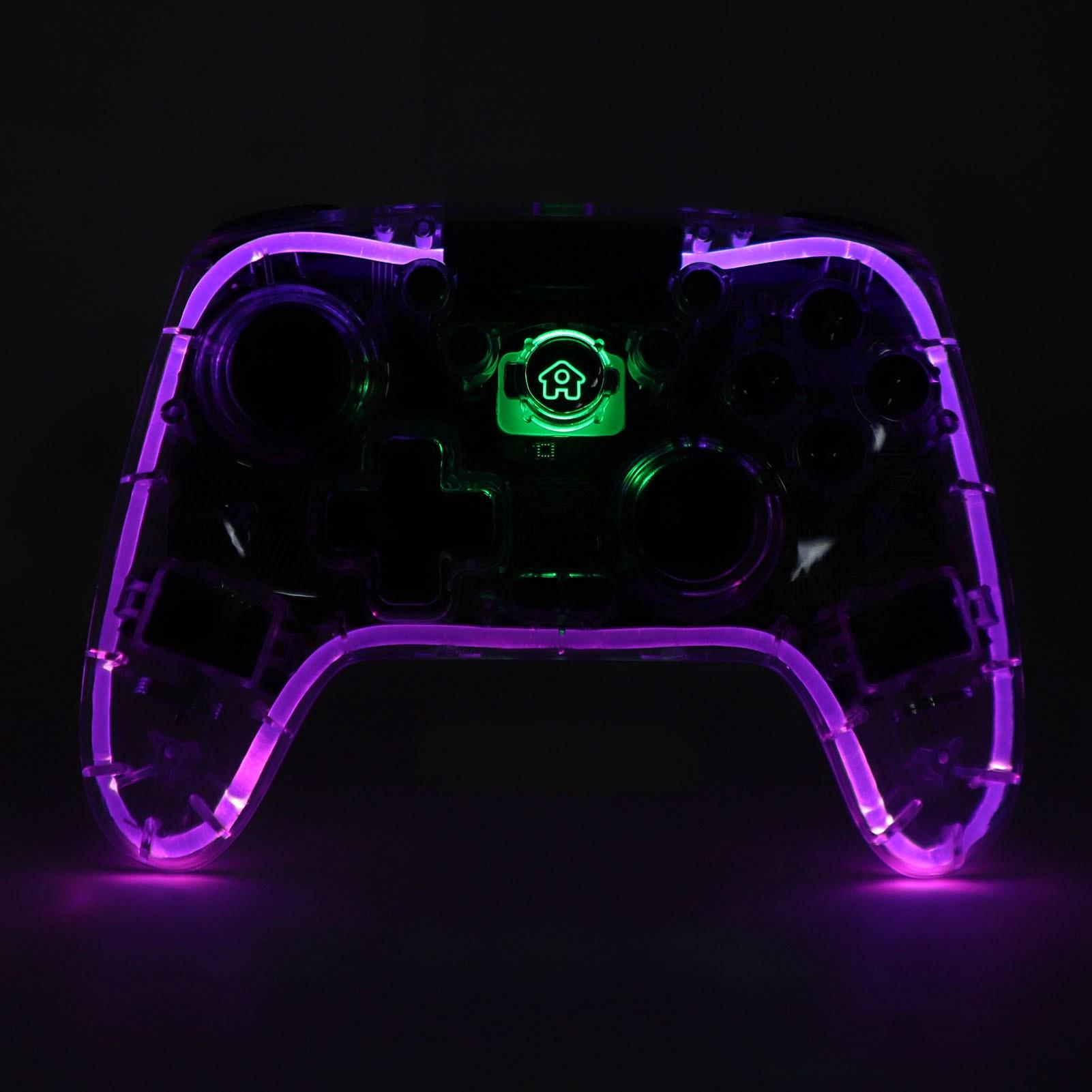 

Геймпад Контроллер Программируемый Подсветка Клавиш RGB Беспроводной Игровой Контроллер для Switch для Switch