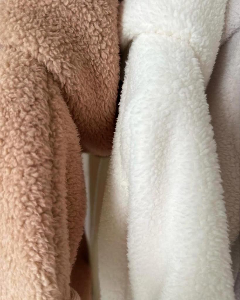 Infant Hooded Plush Bodysuit: Winter Hand & Foot Protection Long Sleeve Romper