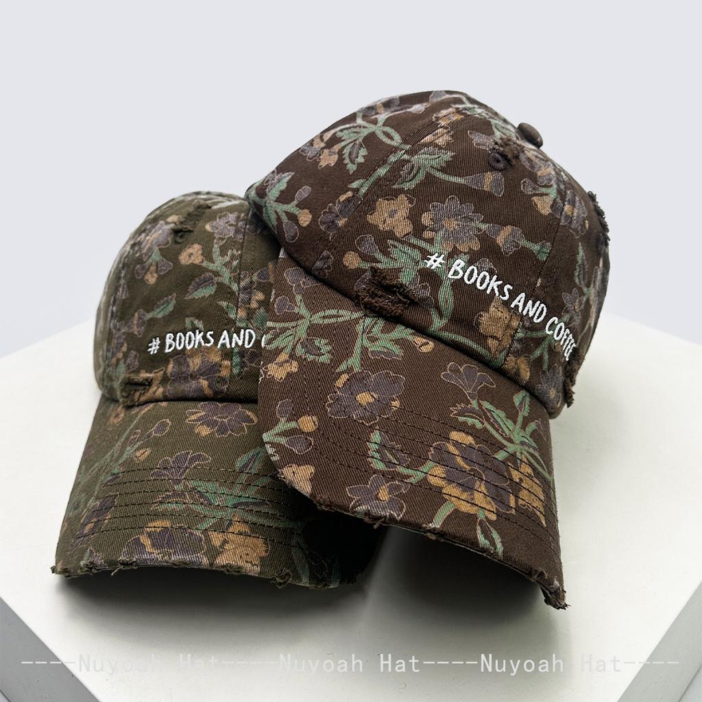 Baseball Stitching Stitched Embroidered Alphabet Star Flowers Camouflage Women  Men Her Him For Fresh Caps Peaked Hats Sunshade Ins Versatile