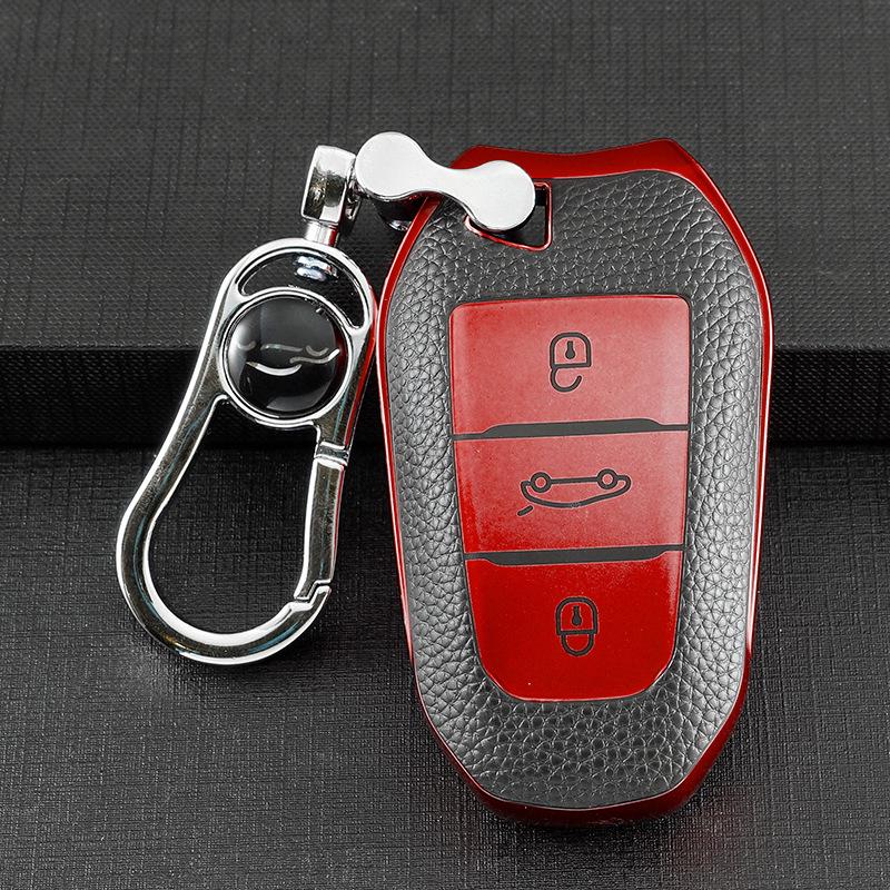 Etui ochronne na kluczyk samochodowy Peugeot - Pasuje do modeli: 308, 307, 301, 508L, 4008, 3008, 2008