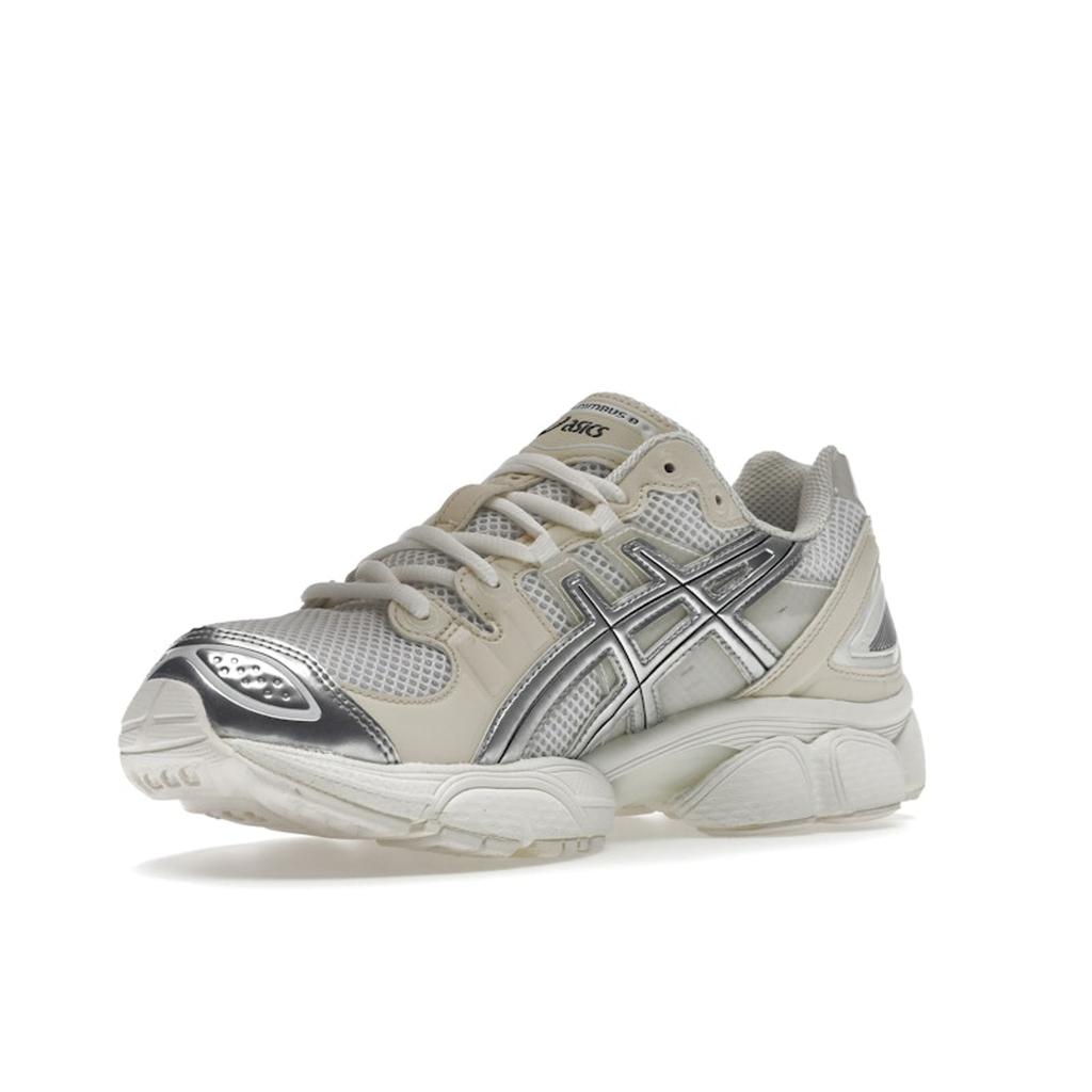 WIND AND SEA x ASICS Gel Nimbus 9 Blanc Argent Baskets Unisexe Argent Pur 1201A801-100
