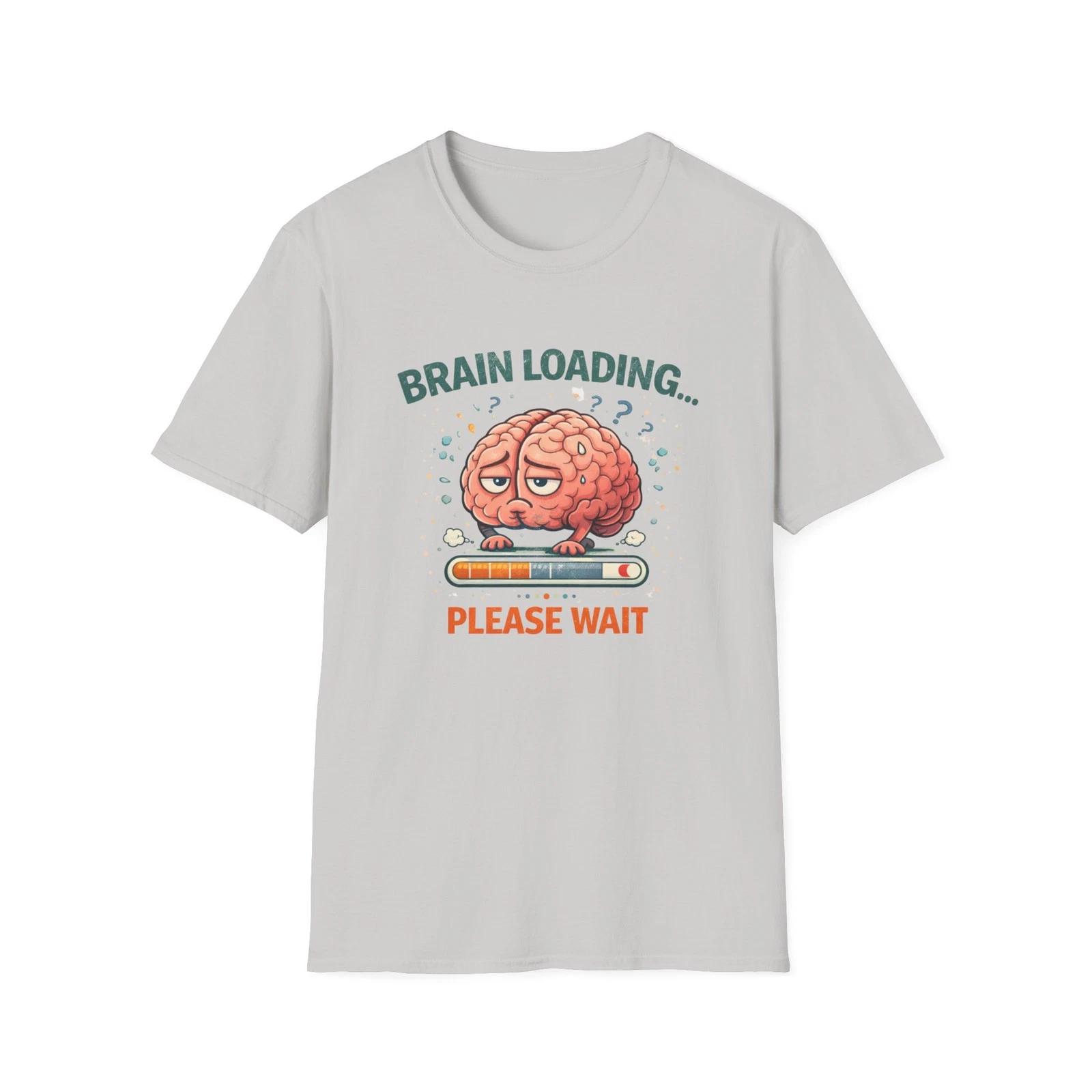 Brain Loading Please Wait Children s Children s T Children s T-shirt | Funny Geek Humor Tee 140