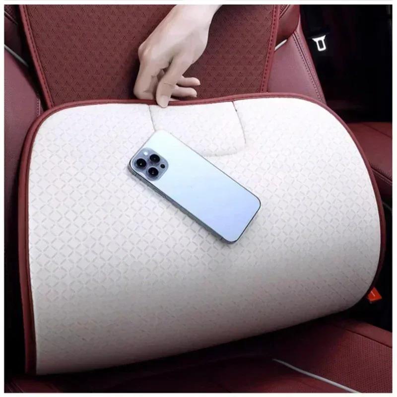 CGLWZ1 Car Seat Cover Breathable Ice Silk Auto Cushion Interior Accessories For VW GTI Polo Golf Passat Tiguan Arteon Touareg Taigo CC
