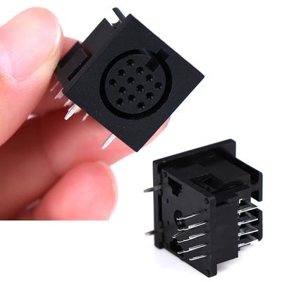 Ds-13-04 Square S Large Terminal Large Square 13-Core 15-Pin Socket 13P Pin Din Female Socket Male Plug