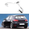 3pcs Car Chrome Steering Wheel Trim Sticker Cover Decoration Fit for GOLF 6 MK6