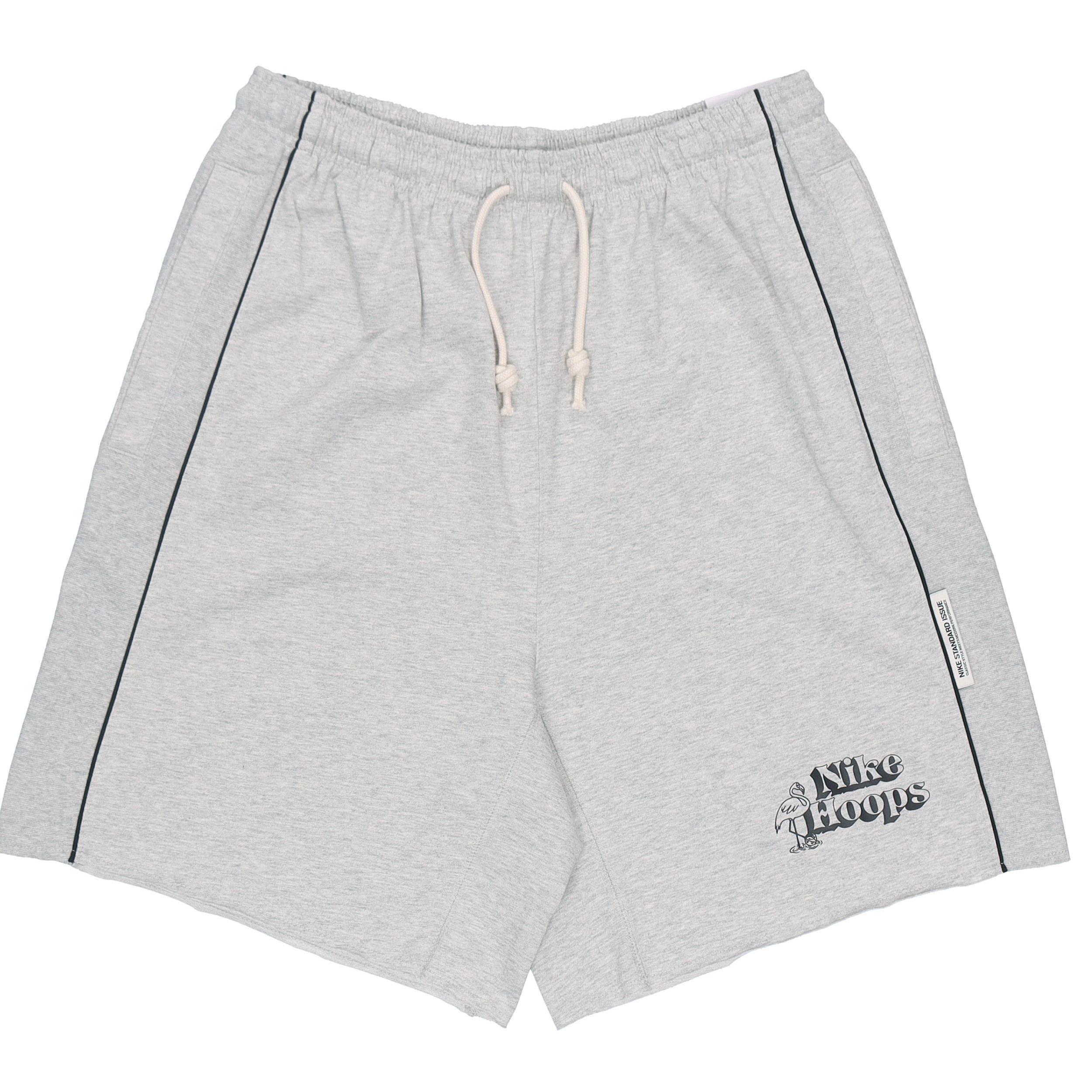 Nike Solid Color Lacing Elastic Breathable Sports Shorts Gray Men s DH7384-050 XXL