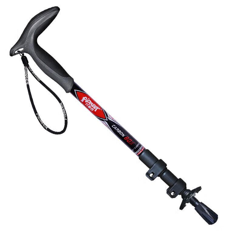 Pioneer Braveheart 2 Series Ultralight Carbon Fiber T-Handle Trekking Pole