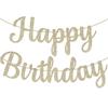 Creative Birthday Flag Happy Birthday Party Decor Kids Adults Hanging Banner Photo Backdrop Wedding Decoration