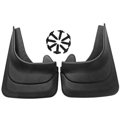 1 Pair Mudguards Accessories Convenient Replacements Exterior Professional Splash Guards Mudflaps Practical Black