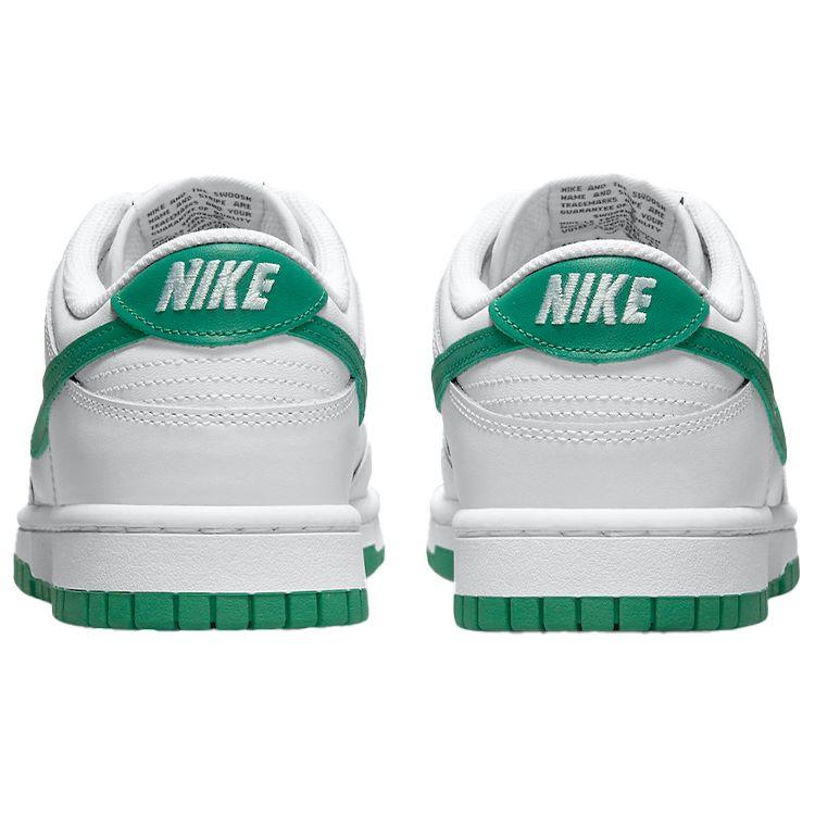 Nike Dunk Low Green Noise Damen-Sneaker Weiß Lucky-Green DD1503-112