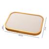 Luxury Metal Velvet Rings Earrings Organizer Ear Studs Jewelry Display Stand Holder Display Tray Home Decoration Display Cabinet