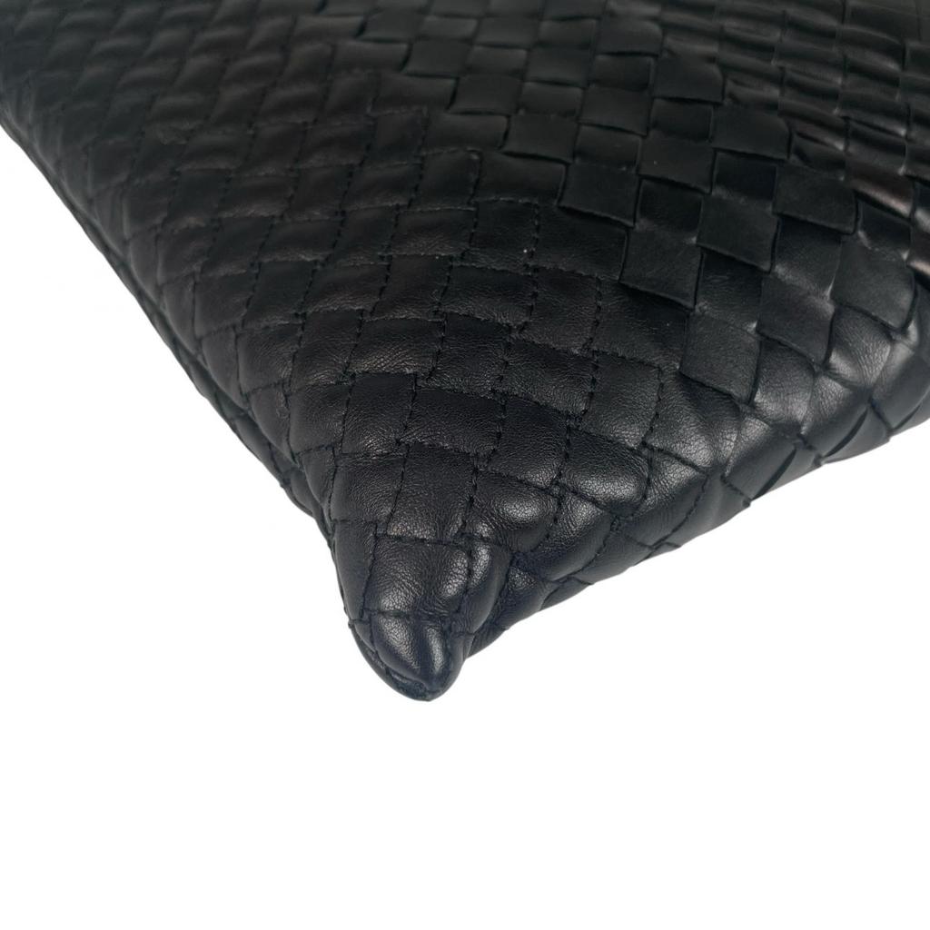 BOTTEGAVENETA Intreccio Inhemaratore Clutch bag black mens used