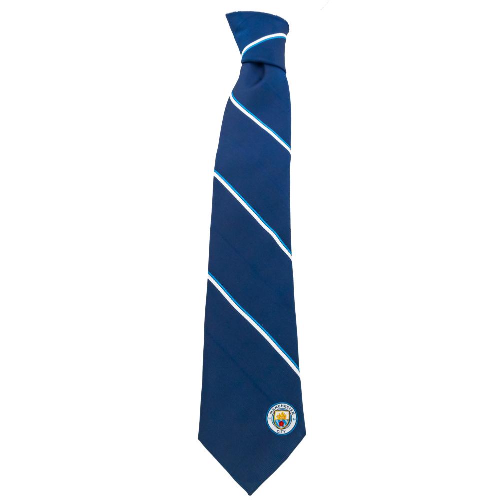 Manchester City FC Unisex Adult Stripe Tie