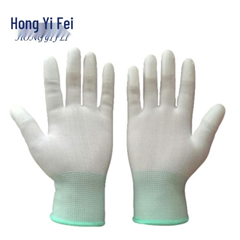 Anti-Static PU Coated Nylon Work Gloves