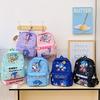 Sonic Cartoon Letter Kids Lightweight Nylon Backpack For Daycare And Travel