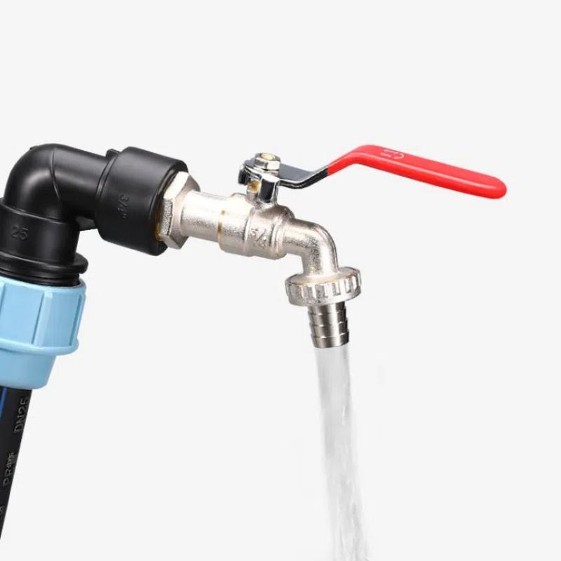 3/4 Inch Gooseneck Ibc Tank Adaptor With Outlet Valve Ibc Adapter Connection Kit For Tank Container Rainwater Tank