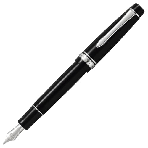 Pilot Fountain Pen Custom Heritage 912, Black Body, MS-Nib
