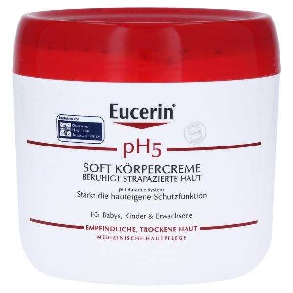Eucerin pH5 Soft Body Cream 450ml (Sensitive)