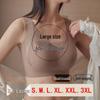 Plus Size Seamless Full Coverage European Bra for Women - Big Chest Support