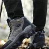 Cotton Shoes Men's Travel Sports Hiking Shoes High-top Outdoor Large-size Off-road Shoes Autumn and Winter Warm Men's Shoes