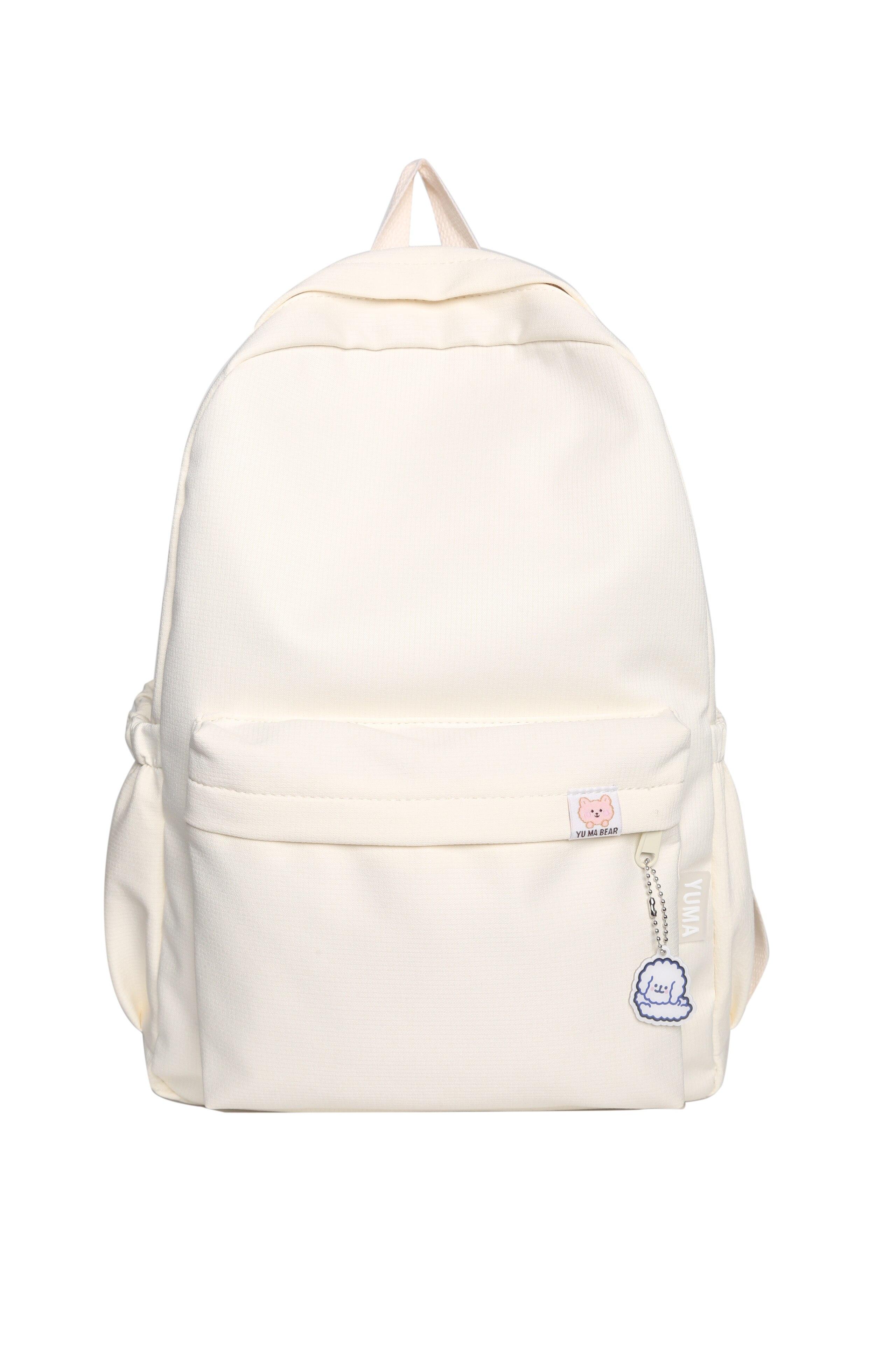 

Рюкзак Soft Sister однотонный школьный рюкзак большой вместимости 2022 школьный сезон новый рюкзак для студентов колледжа Ins 16 Inches