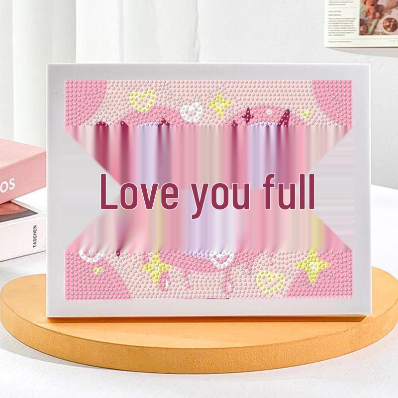 Kit de Peinture Diamant 5D Sanrio Encadré – Jouet Éducatif pour Enfants