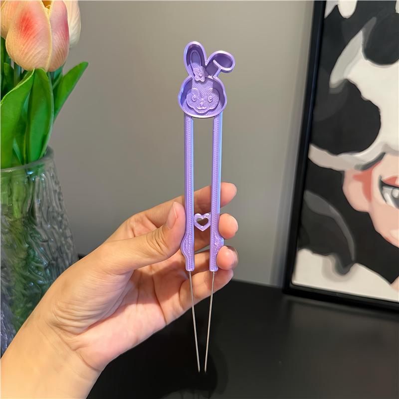 Professional Pastry Tool Set: Bead Tweezers, Puzzle Spatula, Needle Pen, and Bead Roller
