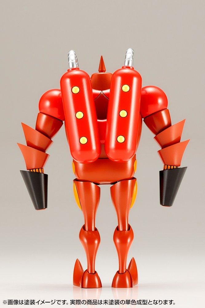 Kotobukiya New Android Casshern Model Boys Flame Throwing Robot Friend Mini Figure Included Height 120mm Plastic Model "Showa Club" Approx. Non-Scale