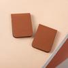 New Leather Magnetic Bookmark Diy Rectangle Shape Book Reading Tracker Elegant Magnetic Money Clip Book Reading