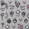 Halloween Nail Stickers Art Stickers 3D Embossed Skeleton Hand Pumpkin Bat Professional Salon Accessories Black Decals Self-Adhesive Manicure